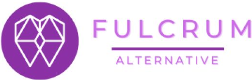 Fulcrum Alternative logo with geometric heart.